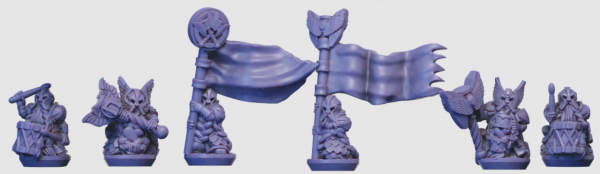 Dwarven Lords - Individual Great Axe Command