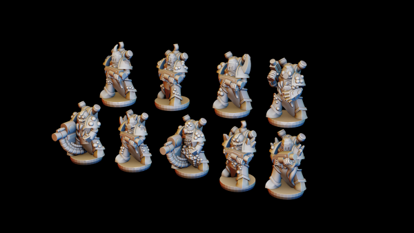 Plaque Warriors - Individual Warriors