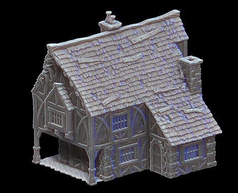 City of Tarok - The Medieval Mansion - Damaged