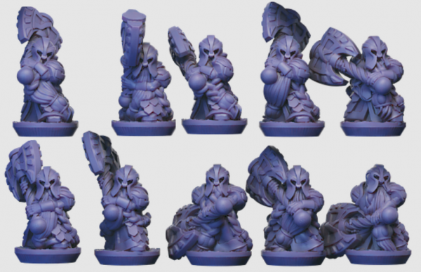 Dwarven Lords - Individual Great Axe Elite