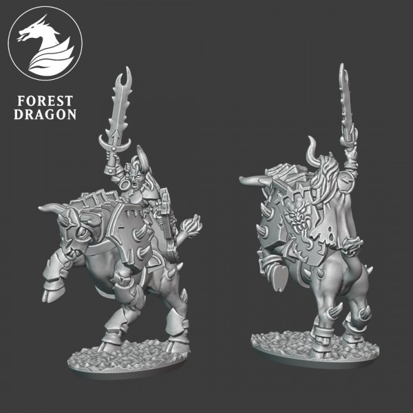 Dark Champions - General on Bull FD -2 (Face)